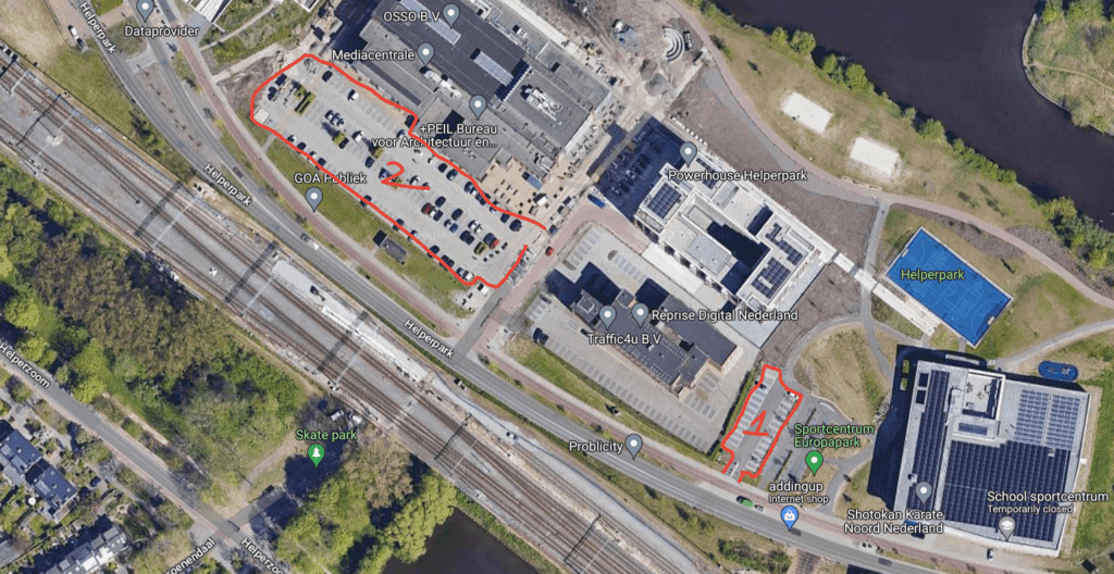 Parking Spaces Euroborg